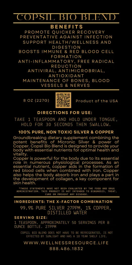 8oz Copsil Bio Blend