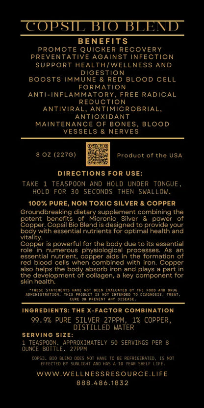 8oz Copsil Bio Blend