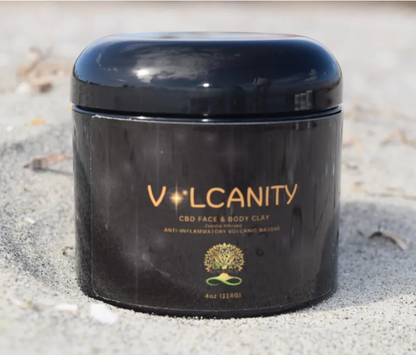 Volcanity 4oz CBD Face & Body Masque with Zeolites